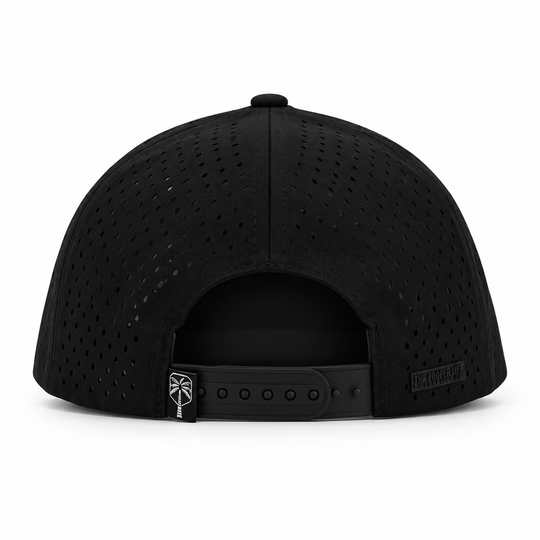 The Late Night Rally Performance Pickleball Hat - Black, view 5 | The Pickled Palm