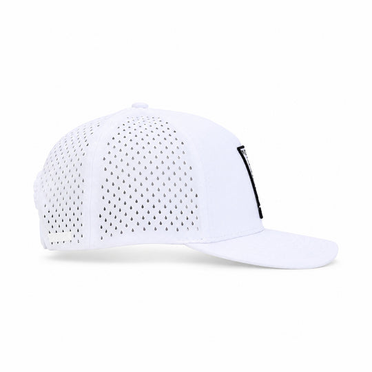 The Whitecap Performance Pickleball Hat - White, view 5 | The Pickled Palm