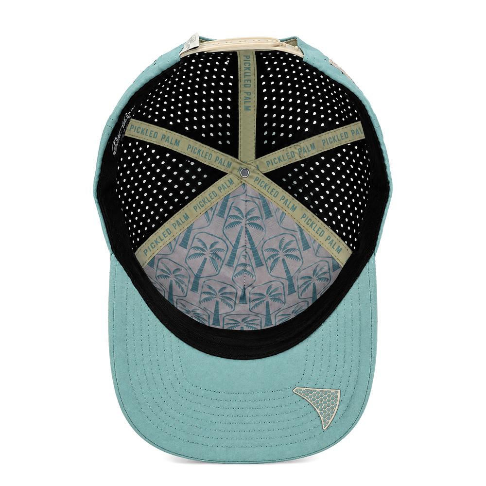 The Seafoam Performance Pickleball Hat, view 7 | The Pickled Palm