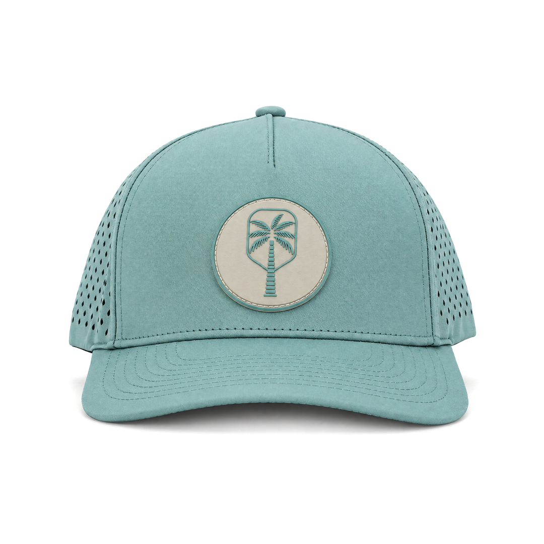 The Seafoam Performance Pickleball Hat, view 2 | The Pickled Palm