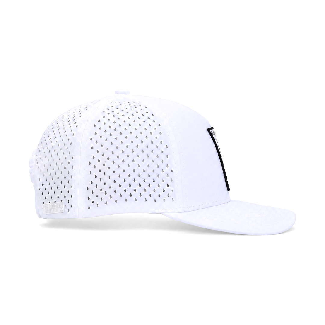 The Whitecap Performance Pickleball Hat - White, view 5 | The Pickled Palm
