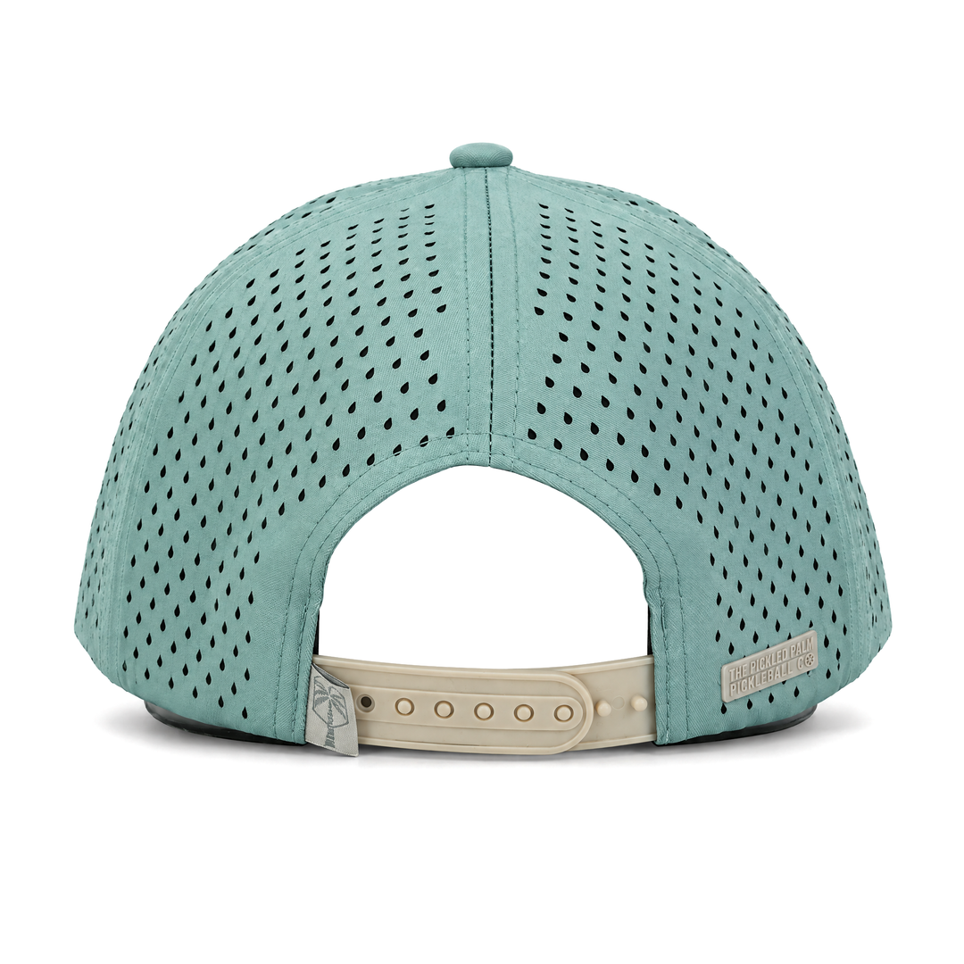 The Seafoam Performance Pickleball Hat, view 6 | The Pickled Palm