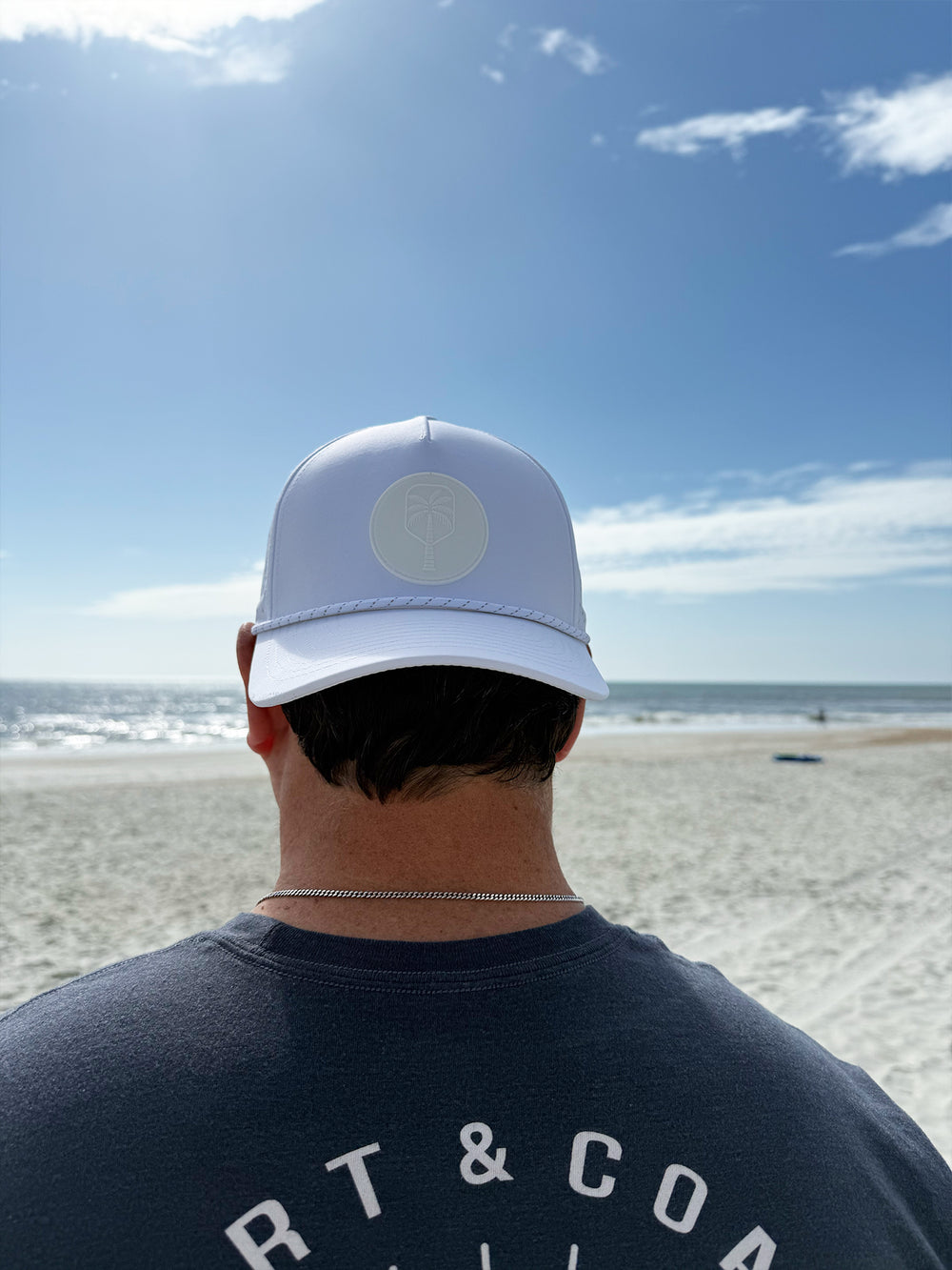 BeachSide Performance Pickleball Hat - White