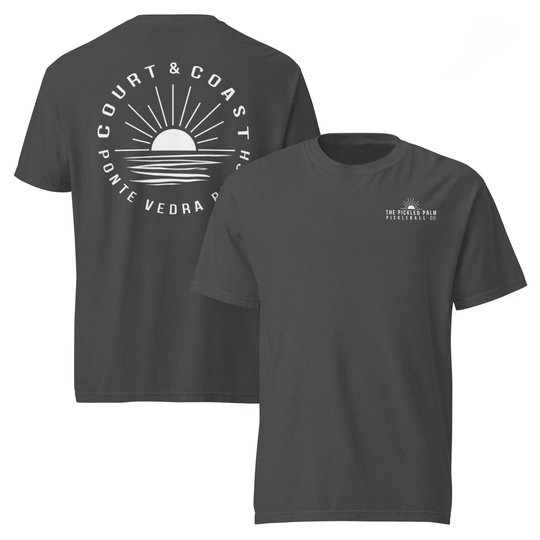 Court & Coast Short Sleeve Soft Pickleball Shirt