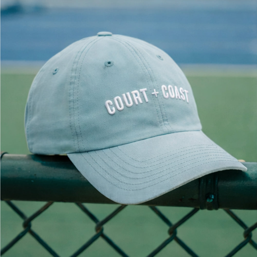 Court & Coast Lightweight Performance Tennis & Pickleball Hat - Green