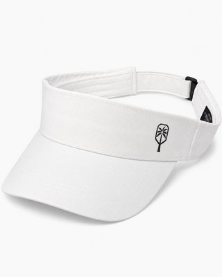 White Pickleball Visor V 2.0