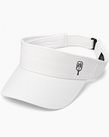 White Pickleball Visor V 2.0