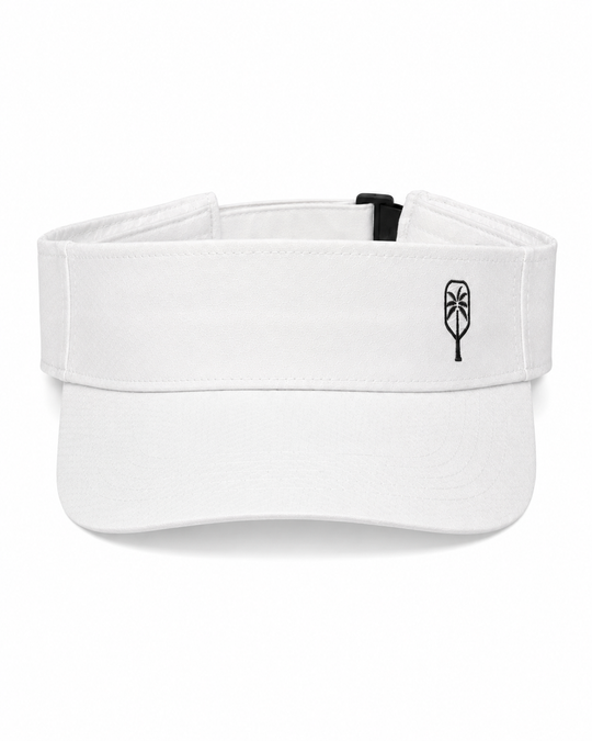 White Pickleball Visor V 2.0
