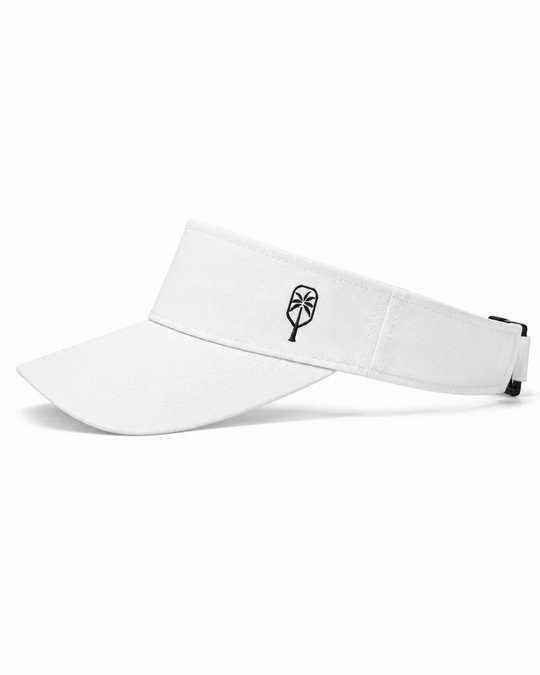 White Pickleball Visor V 2.0