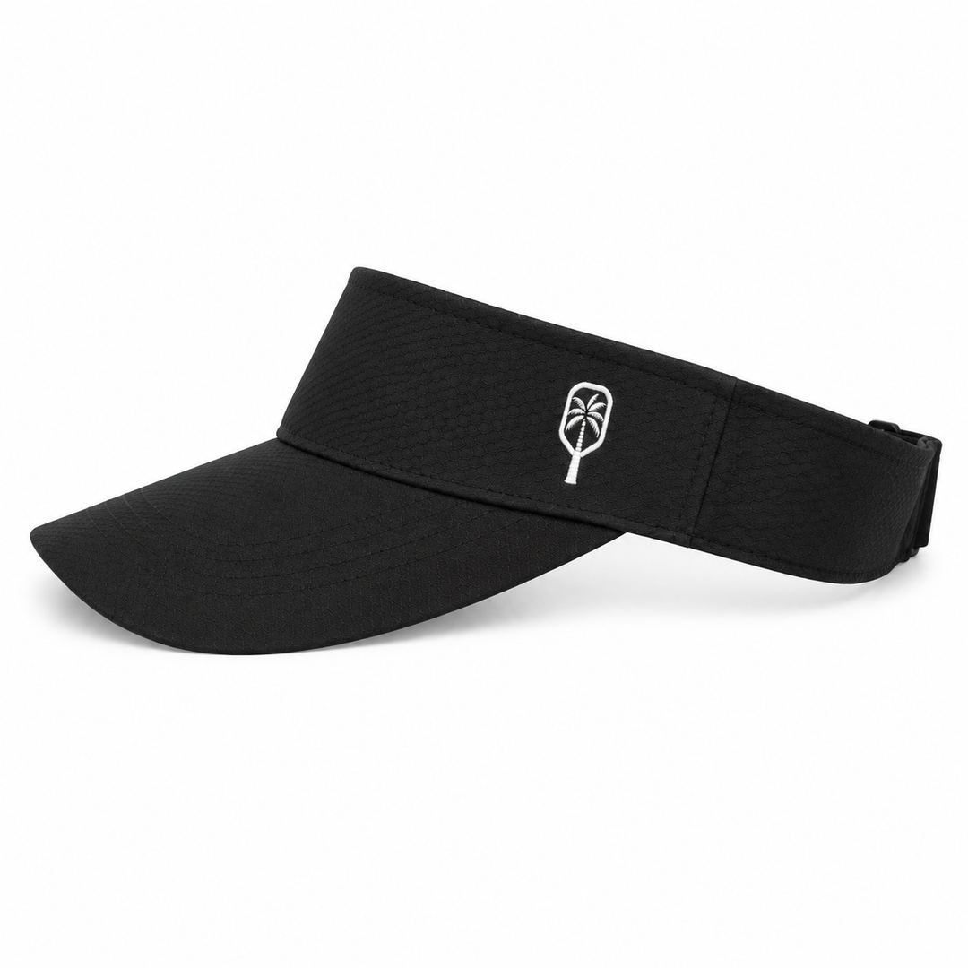 Black Pickleball Visor V 2.0