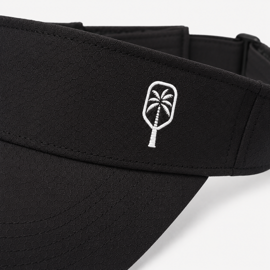 Black Pickleball Visor V 2.0