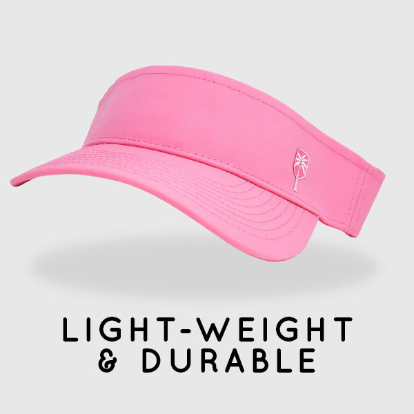 The Sunset Pink Pickleball Visor