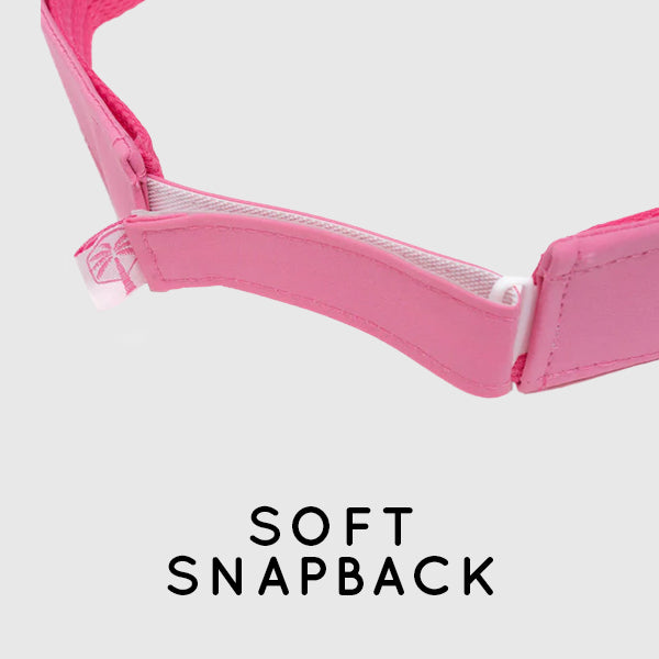 The Sunset Pink Pickleball Visor