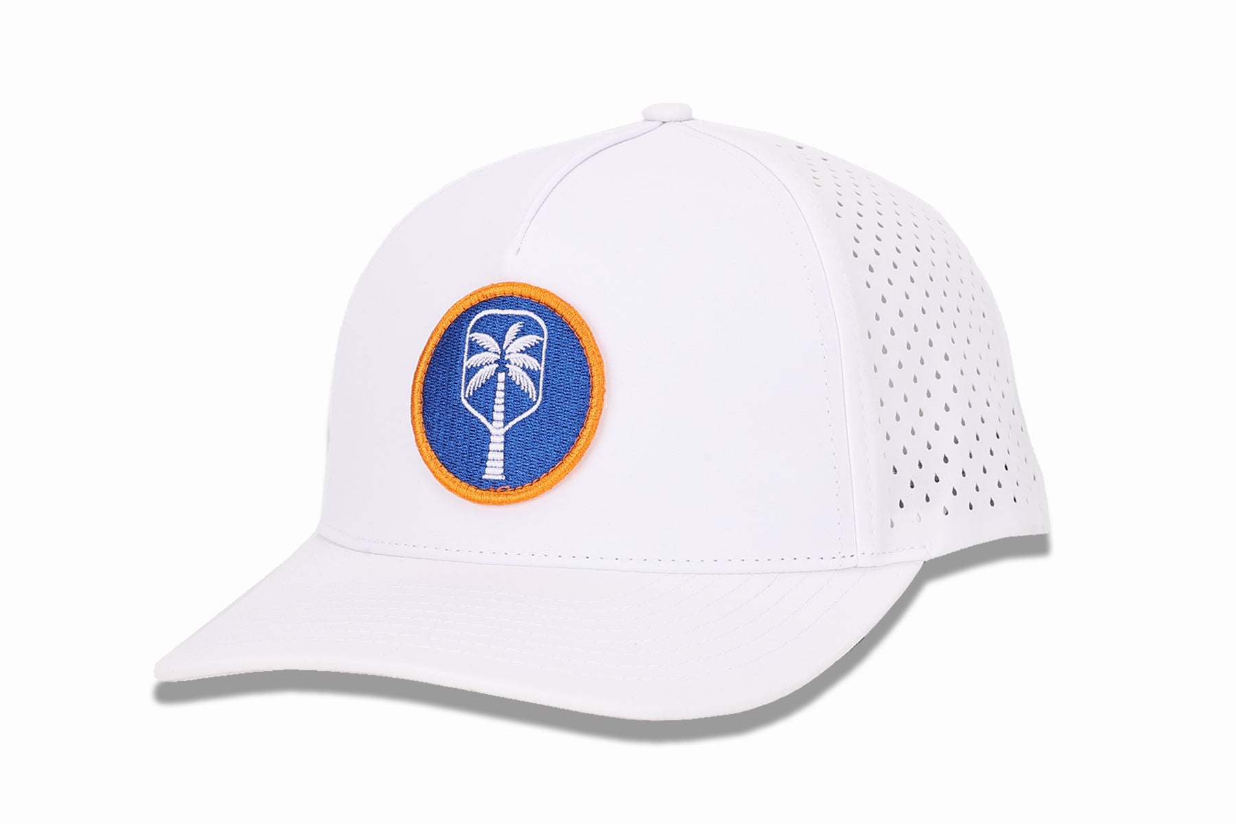 Sweat Proof Pickleball Hat, Blue & White | Sunset Rally – The