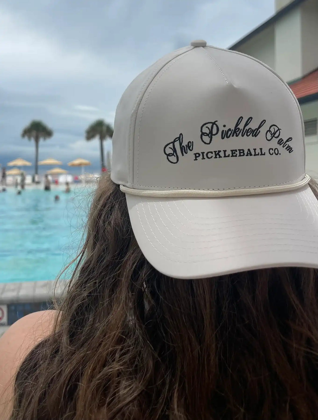 Vintage Vanilla Performance Pickleball Hat (Off-White)