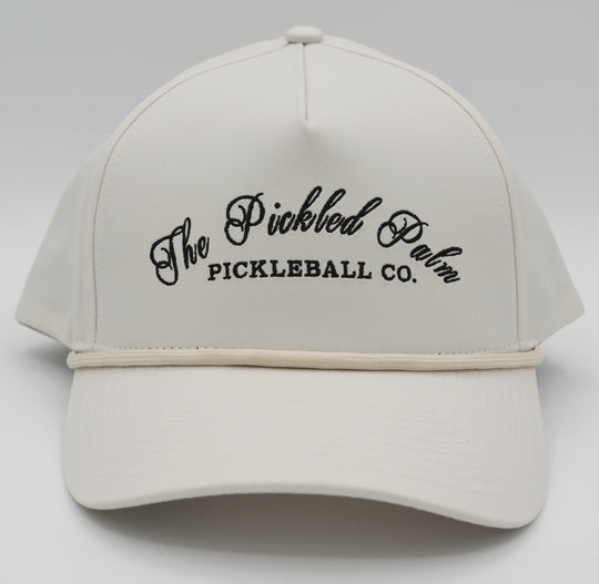 Vintage Vanilla Performance Pickleball Hat (Off-White)