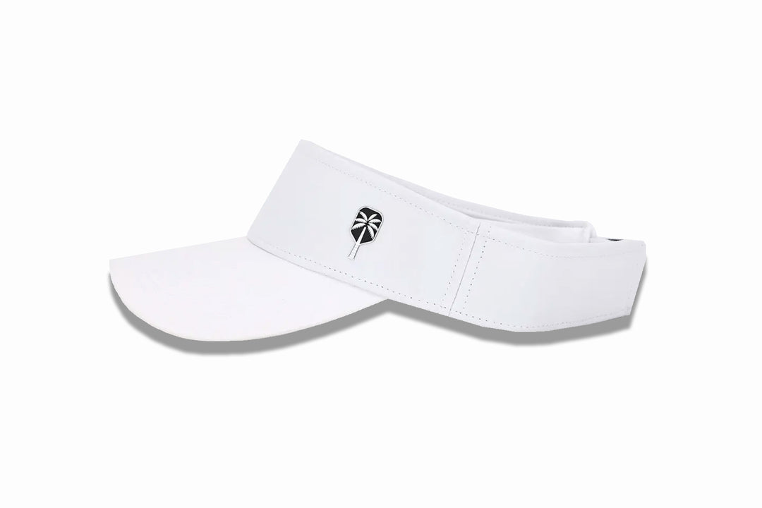 White Pickleball Visor (Standard)