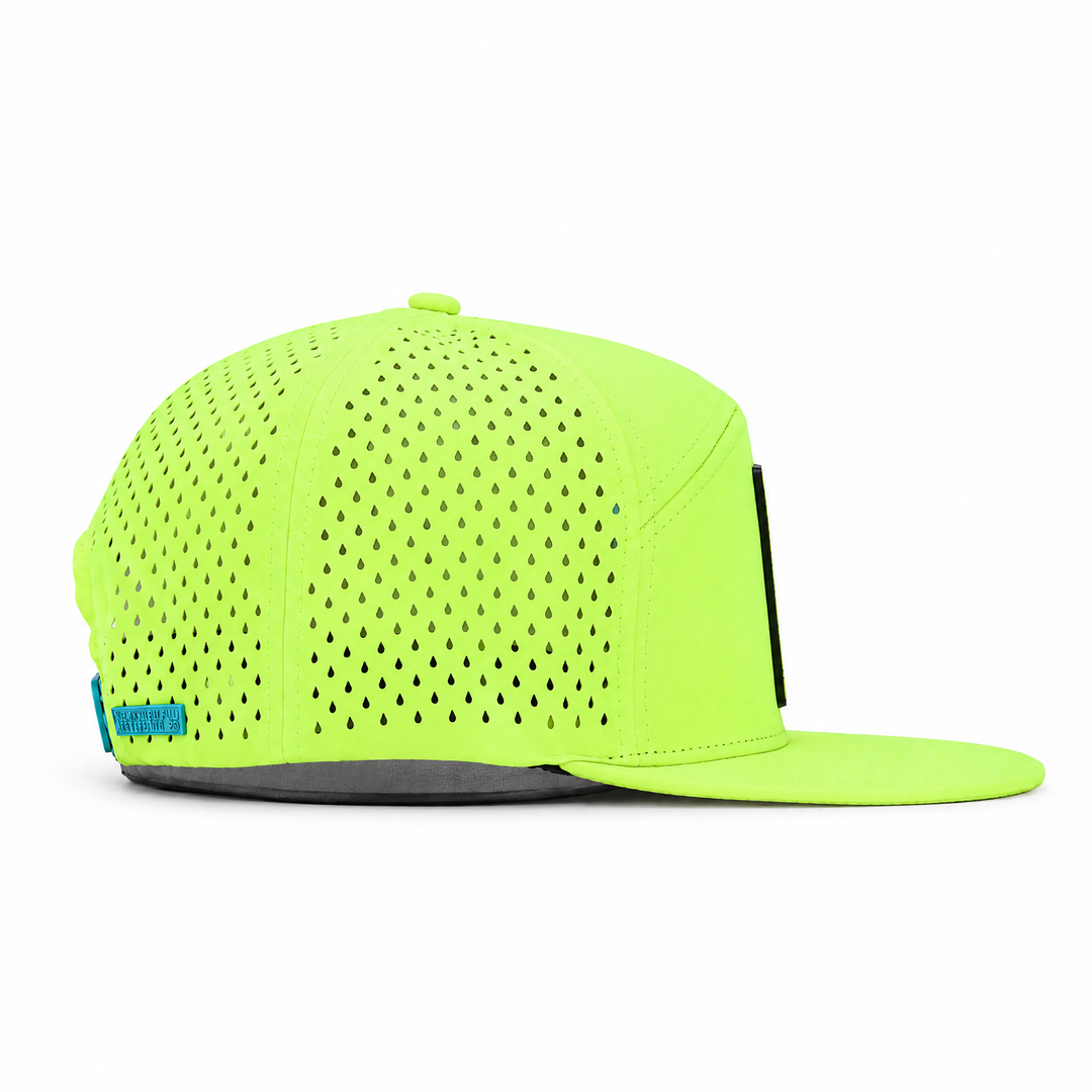 The Sandbar Performance Pickleball & Tennis Hat - Neon Green, view 5 | The Pickled Palm