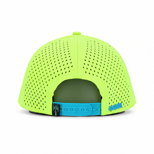 The Sandbar Performance Pickleball & Tennis Hat - Neon Green, view 6 | The Pickled Palm