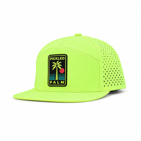 The Sandbar Performance Pickleball & Tennis Hat - Neon Green