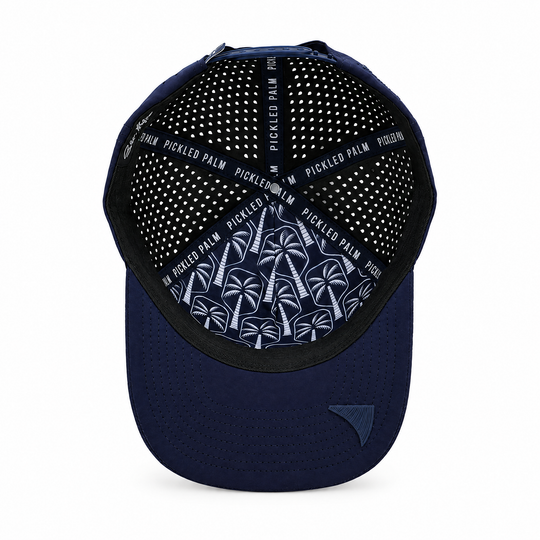 Harbor Navy Performance Pickleball Hat - Navy, view 7 | The Pickled Palm