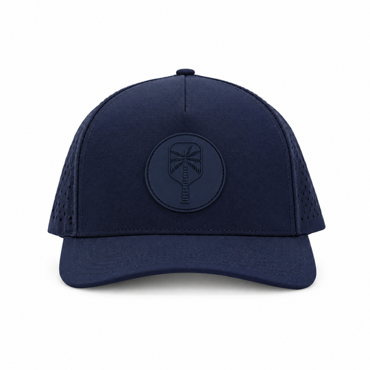 Harbor Navy Performance Pickleball Hat - Navy, view 2 | The Pickled Palm