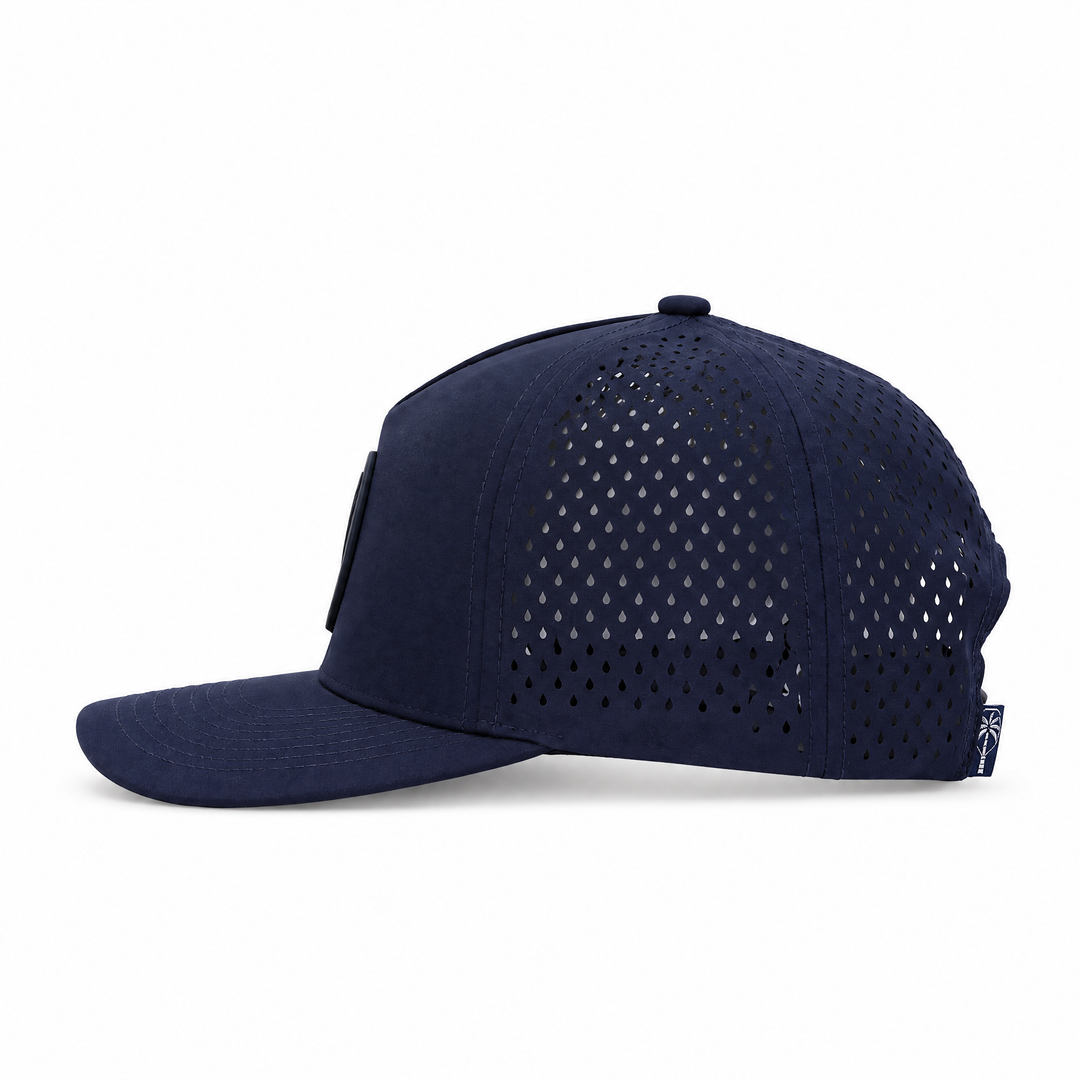 Harbor Navy Performance Pickleball Hat - Navy, view 4 | The Pickled Palm