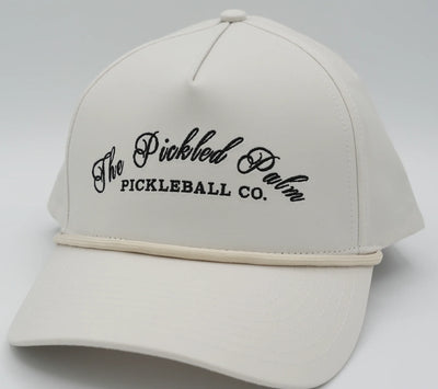 Vintage Vanilla Performance Pickleball Hat (Off-White)