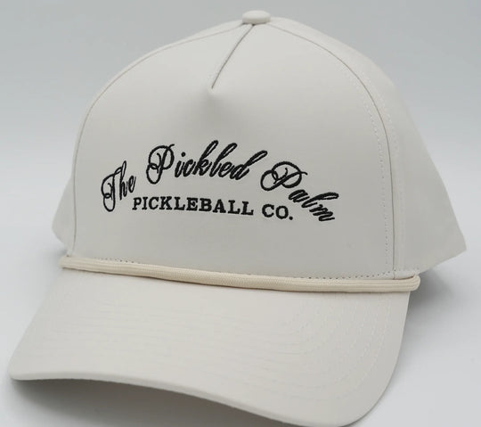 Vintage Vanilla Performance Pickleball Hat